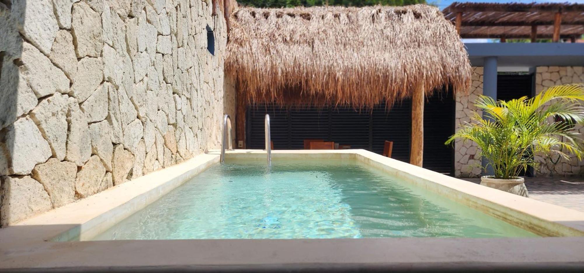 Kin Tulum House Downtown Lägenhet Exteriör bild