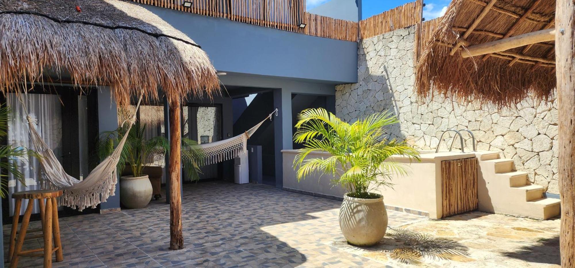 Kin Tulum House Downtown Lägenhet Exteriör bild